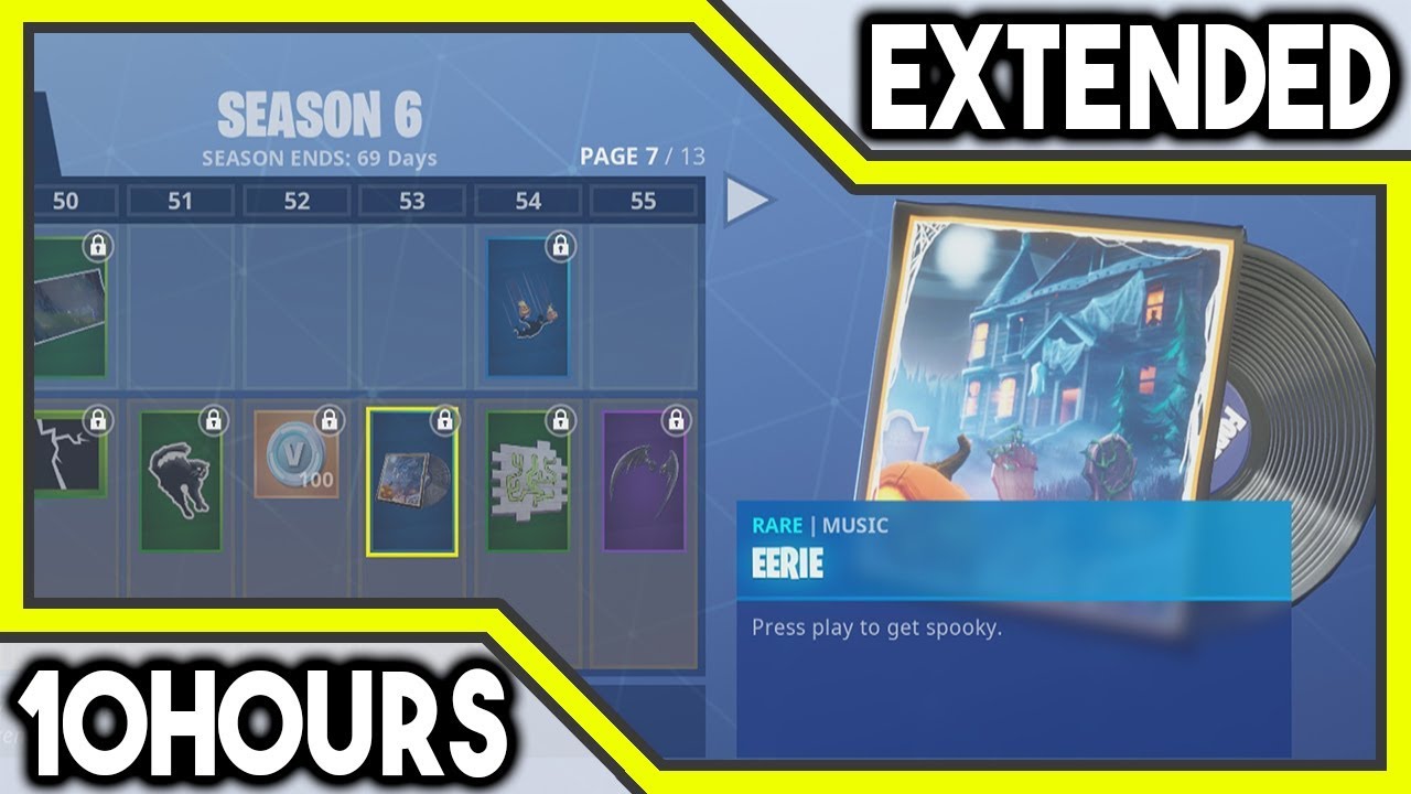 FORTNITE EERIE MUSIC 10 HOURS