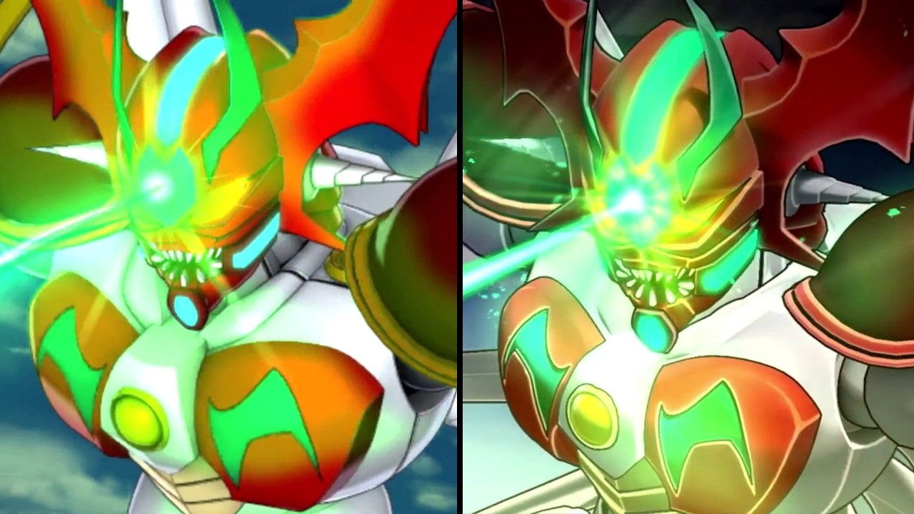SRW Y VS DD: Getter Arc Beam Comparison [スーパーロボット大戦Y スパロボY スパロボDD ゲッターロボ アーク ゲッタービーム 比較]