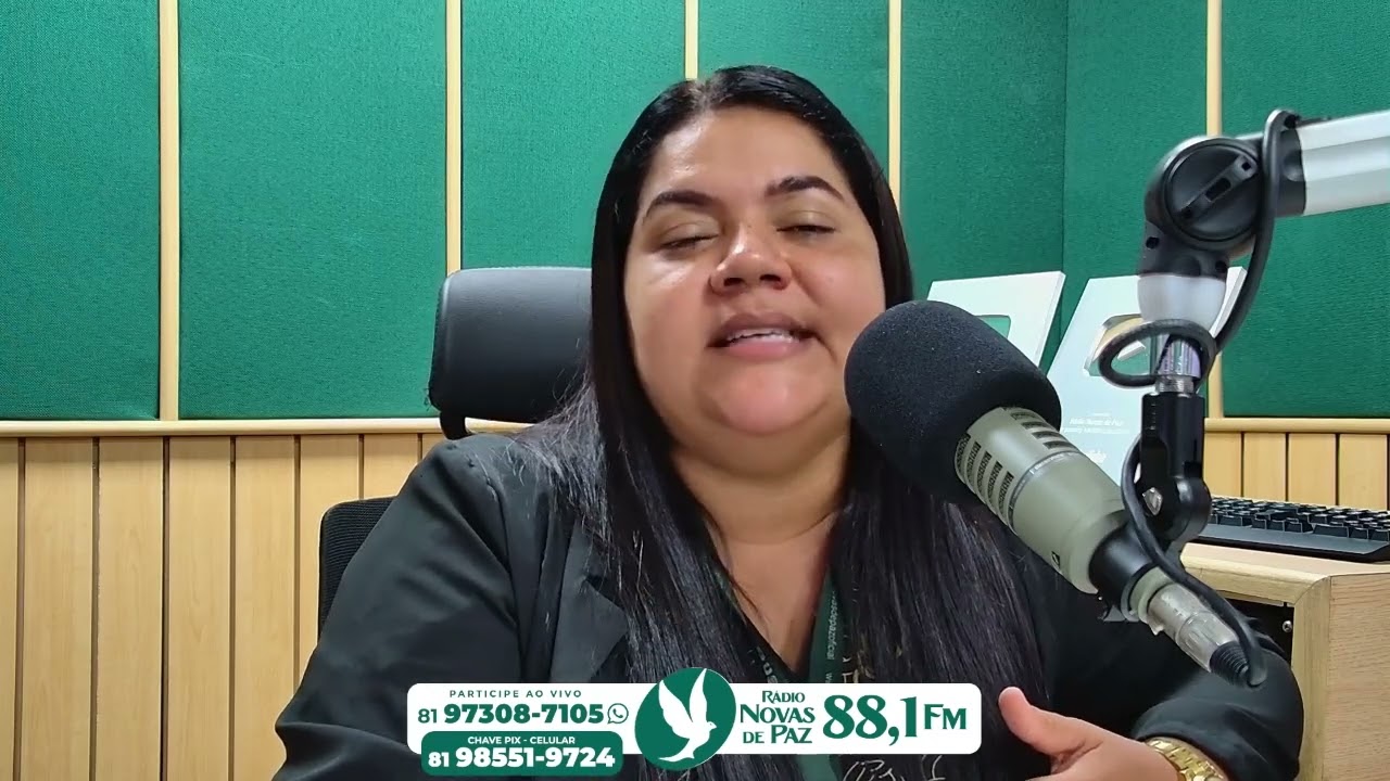 Joyce Lindyslaine | DEUS TE DEU ESPÍRITO DE OUSADIA! | Rádio Novas de Paz