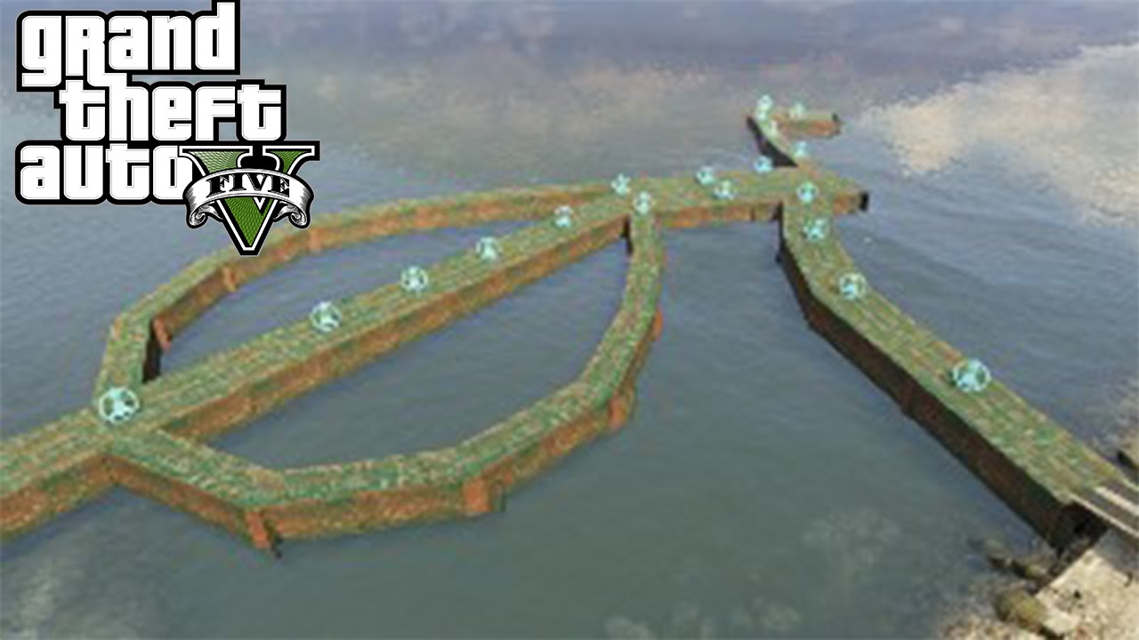 GTA V CARRERA LOCA! GUERRA DE MISILES SOBRE EL LAGO!! xFaRgAnx