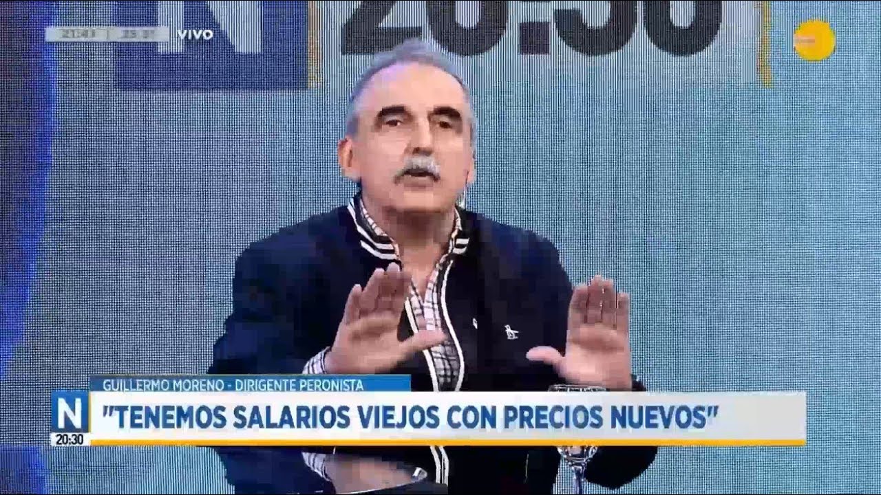 Guillermo Moreno en el Canal de la Ciudad 4/1/24