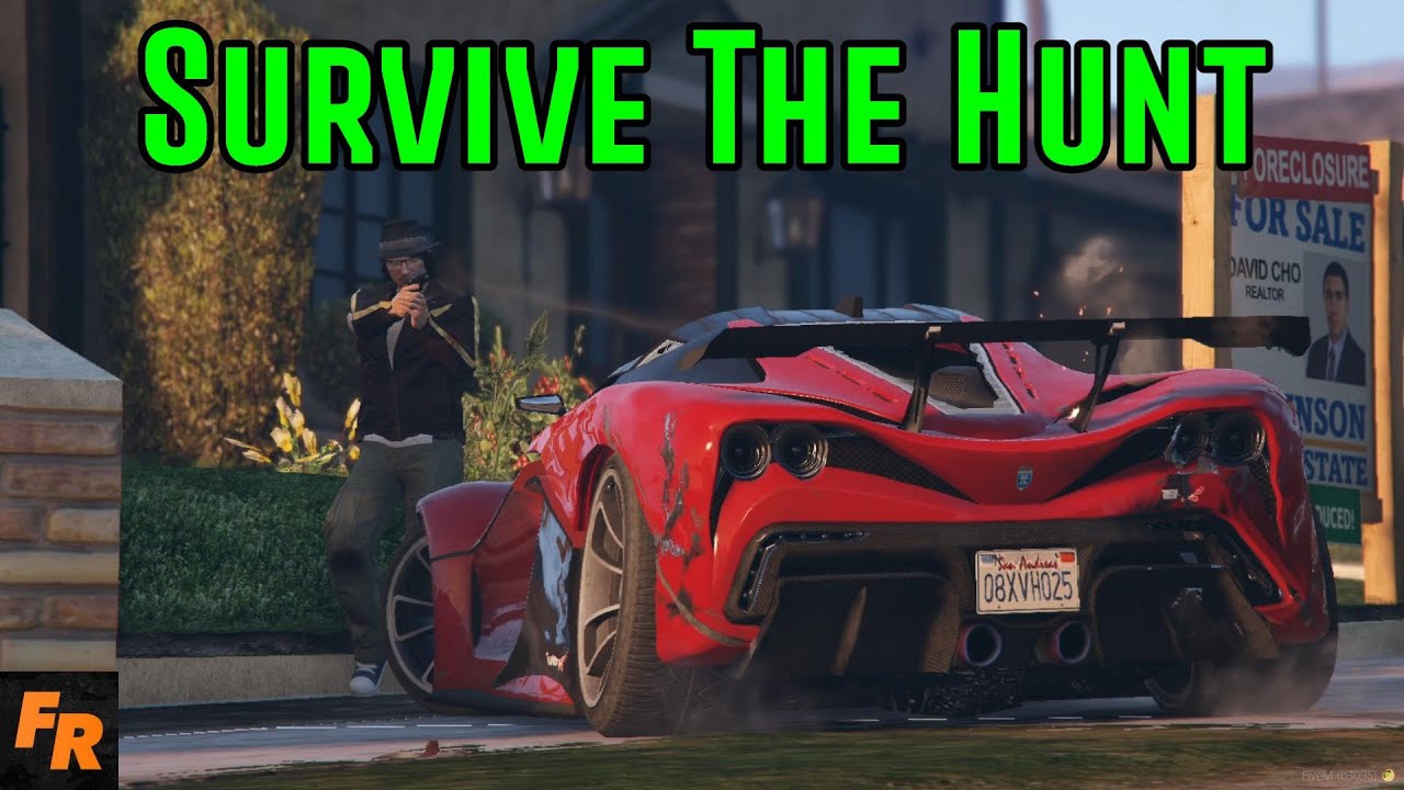 Gta 5 Challenge - Survive The Hunt April Fools - The Grand Prii