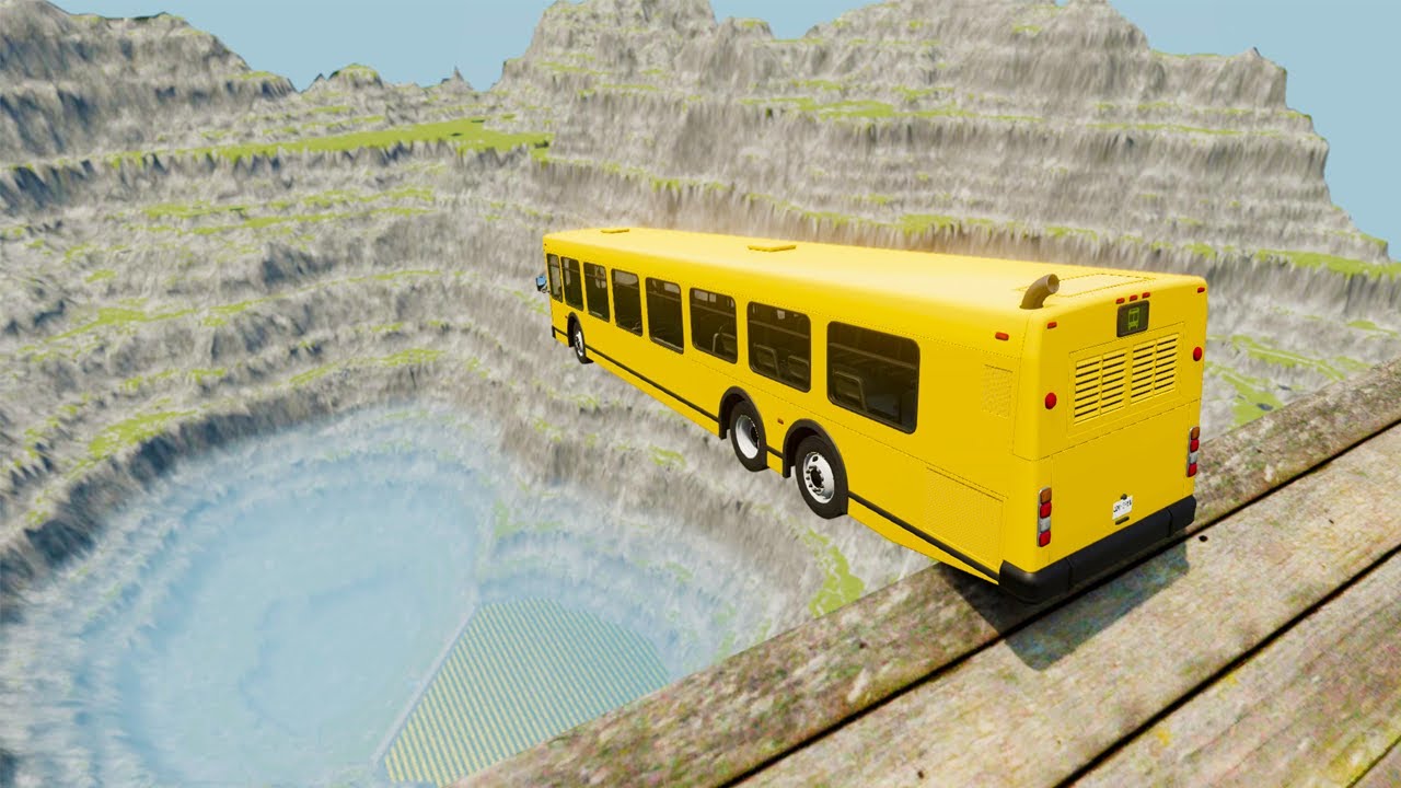 SPEEDING BUS Destroys Everything! | BeamNG Drive #33