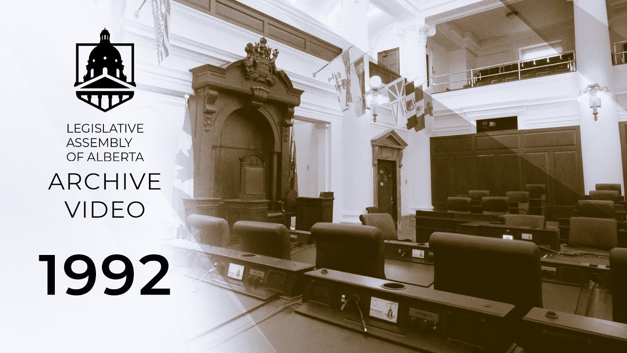 June 12th, 1992 - Legislative Assembly of Alberta