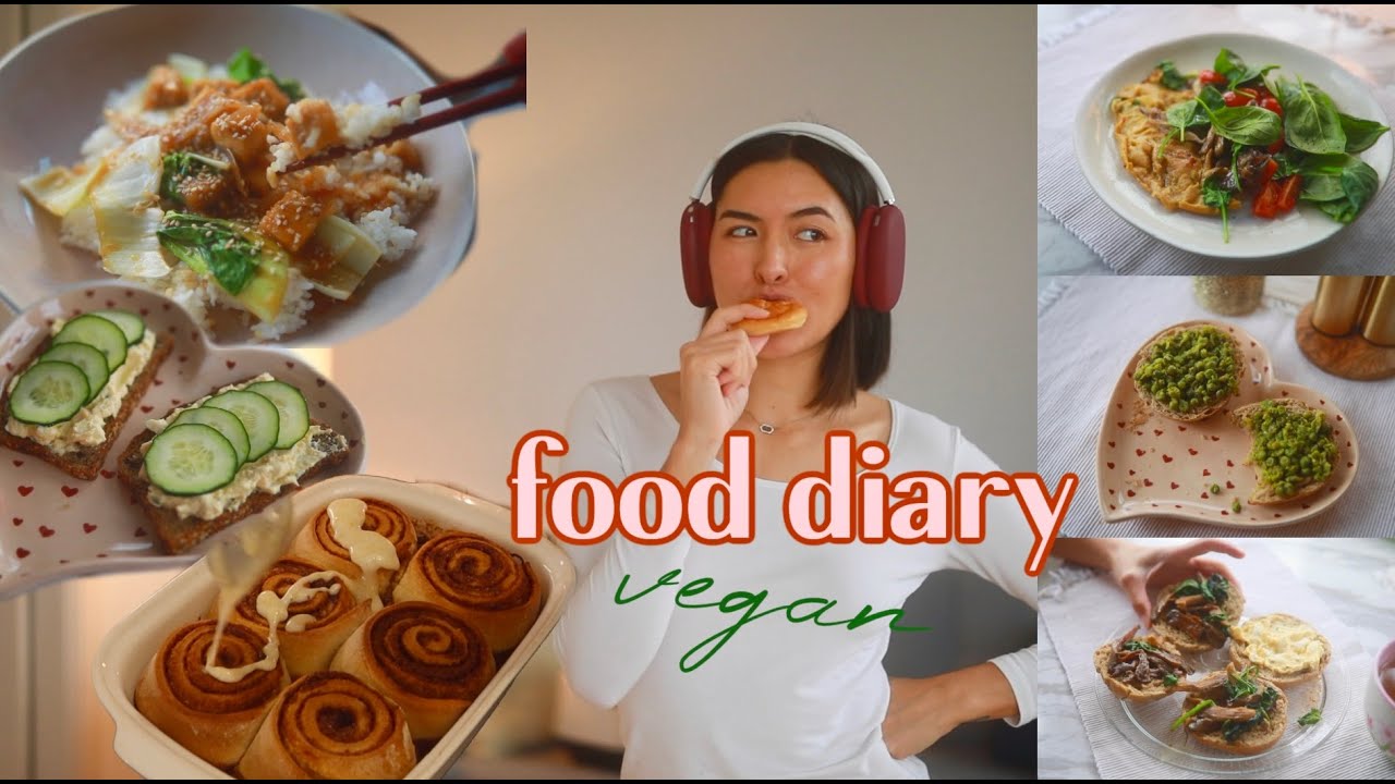 Дневник питания - веганский, без ограничений 🌱🍙🧁🍛