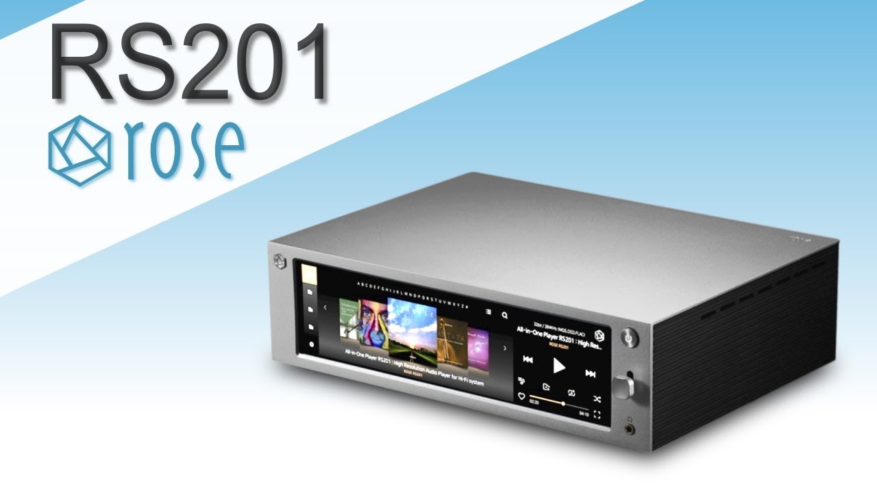RS201 HIFI ROSE - Media center 4K haute fidélité DAC & Ampli intégré