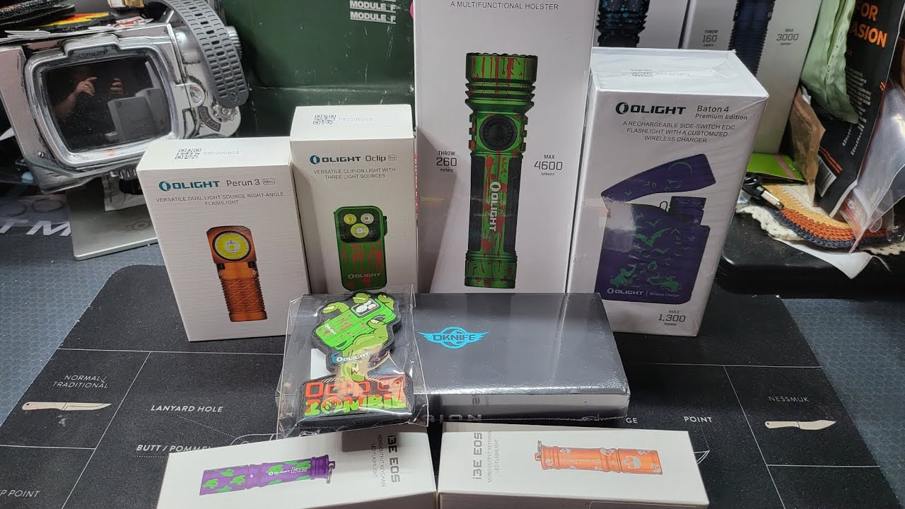Распаковка меганабора «Хэллоуин» от OLIGHT