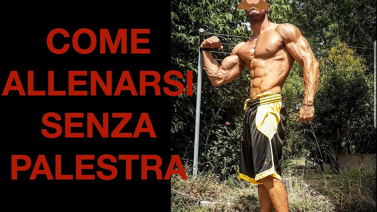 Come allenarsi in maniera efficiente senza palestra