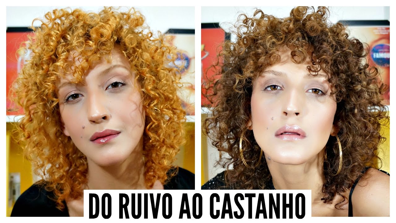 Como sair do Ruivo Acobreado com Henna para o Castanho Claro: do 9.4 ao 6.0 | Karina Viega