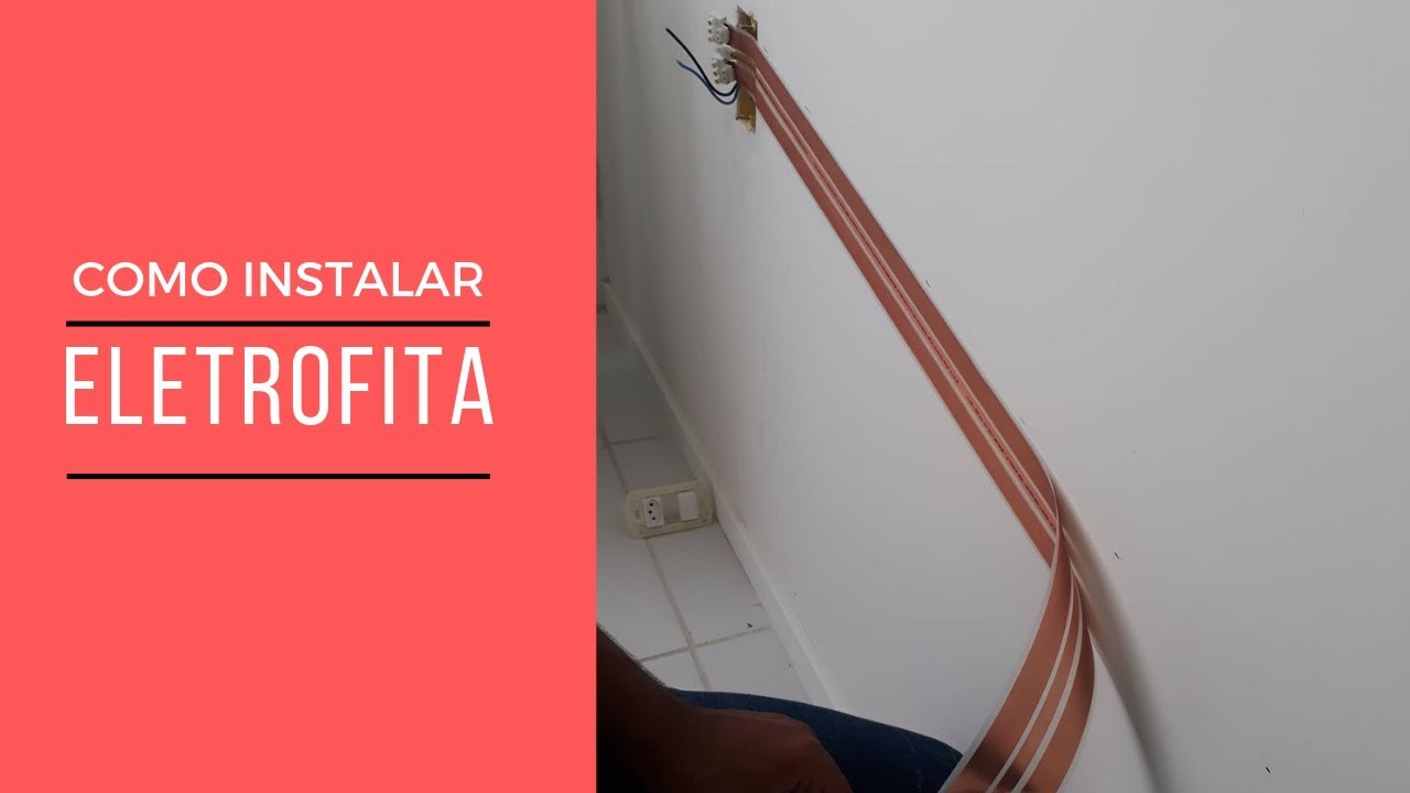 ELETROFITA - Como puxar tomada sem quebrar a parede
