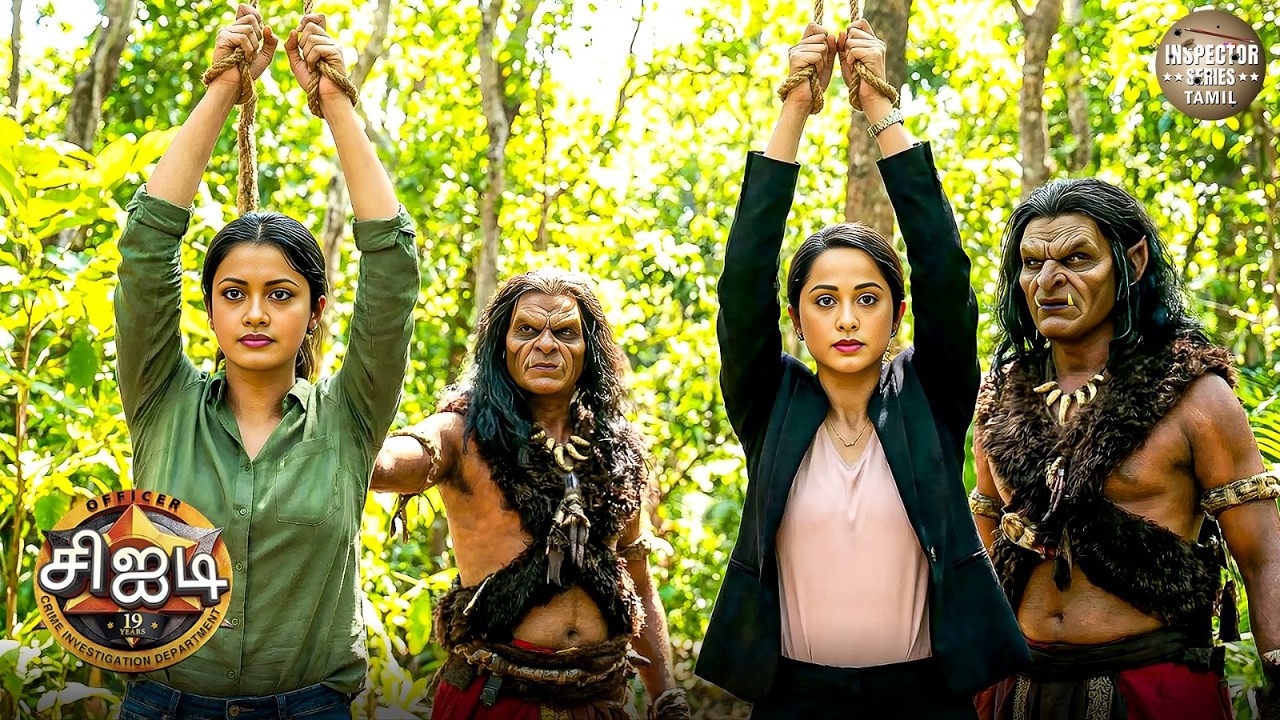 ஷ்ரேயாவும் பூர்வியும் காட்டில் பழங்குடியினரால் சிறைபிடிக்கப்பட்டனர்.| CID Tamil | New Episode 2026