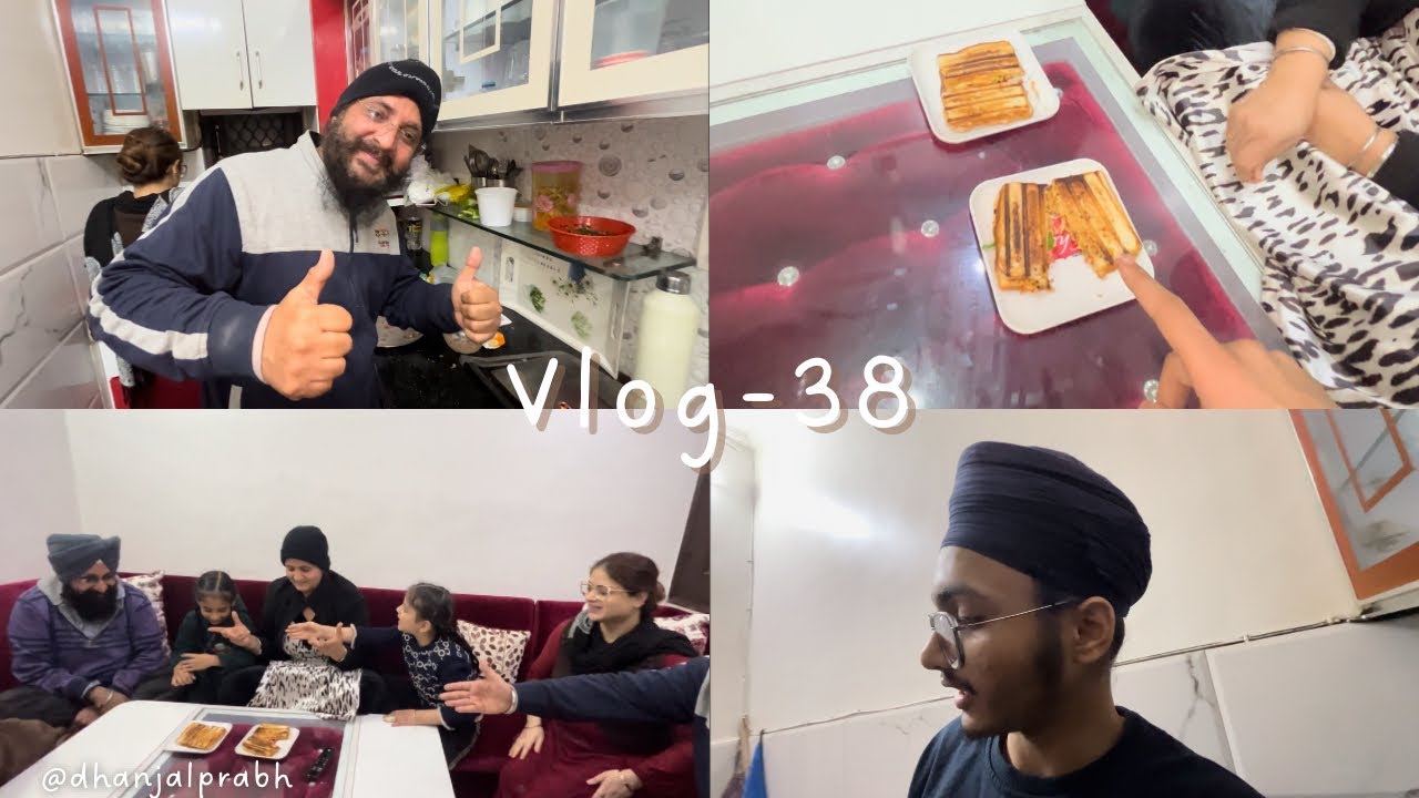 AAJ KIYA PAPA KE SATH PHIR SE CHALLENGE 🥰😝|| Bua fufu ko bna ke khilaya SANDWICH 🫶…..vlog-38