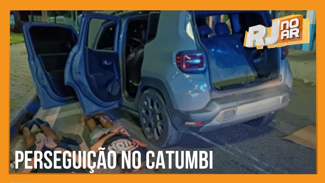 PERSEGUIÇÃO E TIROTEIO I DOIS BANDIDOS MORTOS E DOIS PRESOS NO CATUMBI