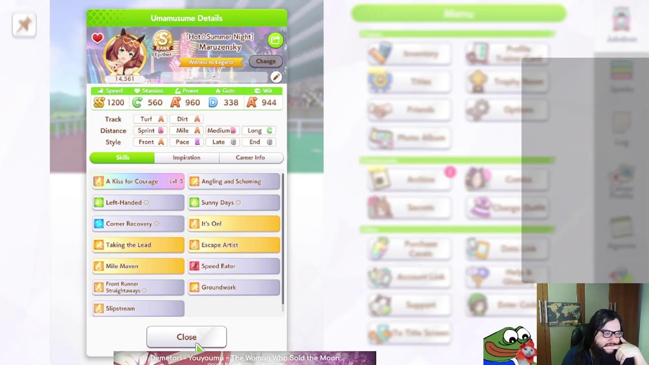 [ES/ENG] ARDAN RELEASE DAY some osu! then Uma dailes and Mejiro Ardan career