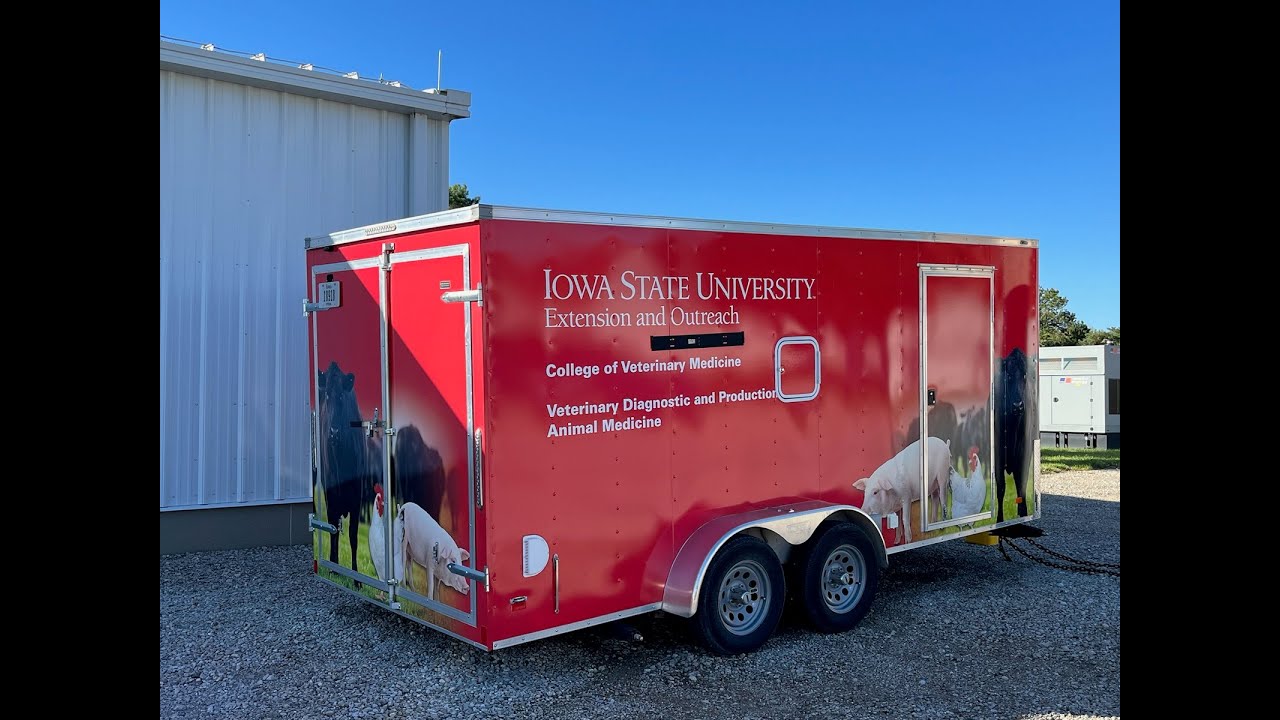 Iowa State University Biosecurity Trailer Walk-through