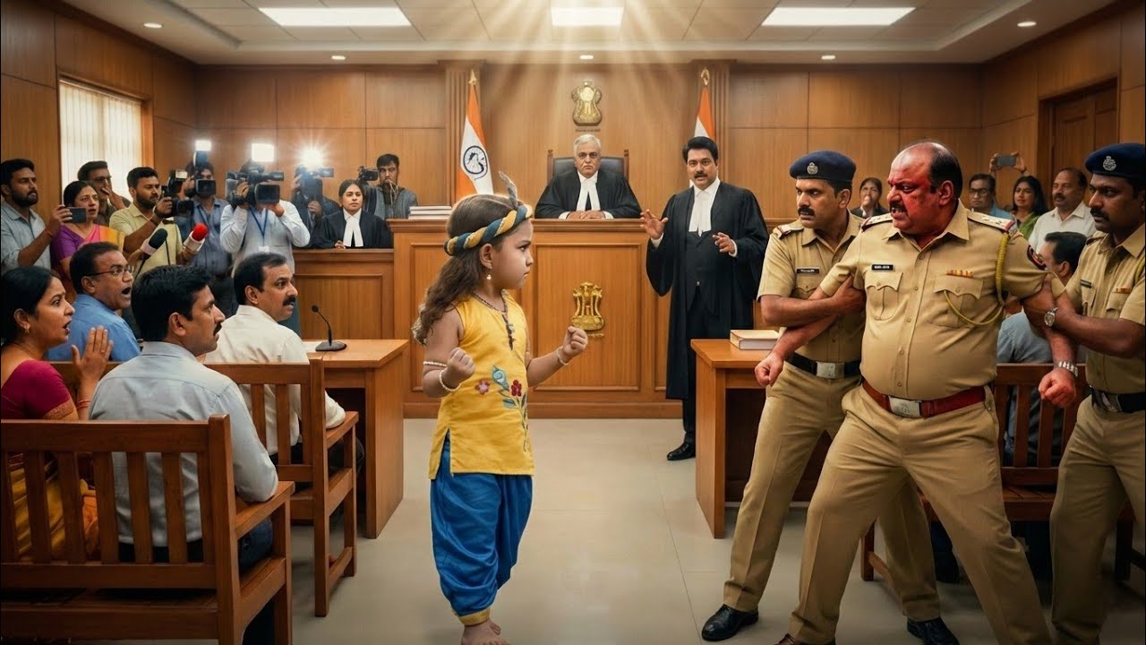 कोर्ट में जब कान्हा ने उठाई उंगली… कांप उठा पुलिसवाला | Yashomati Maiyaa Ke Nandlala 