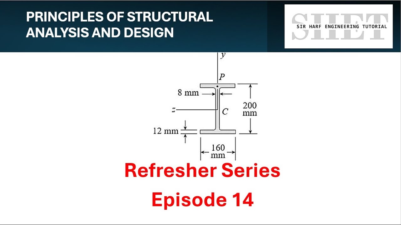 PSAD Refresher 14: Combined Axial and Bending on Short Steel Column