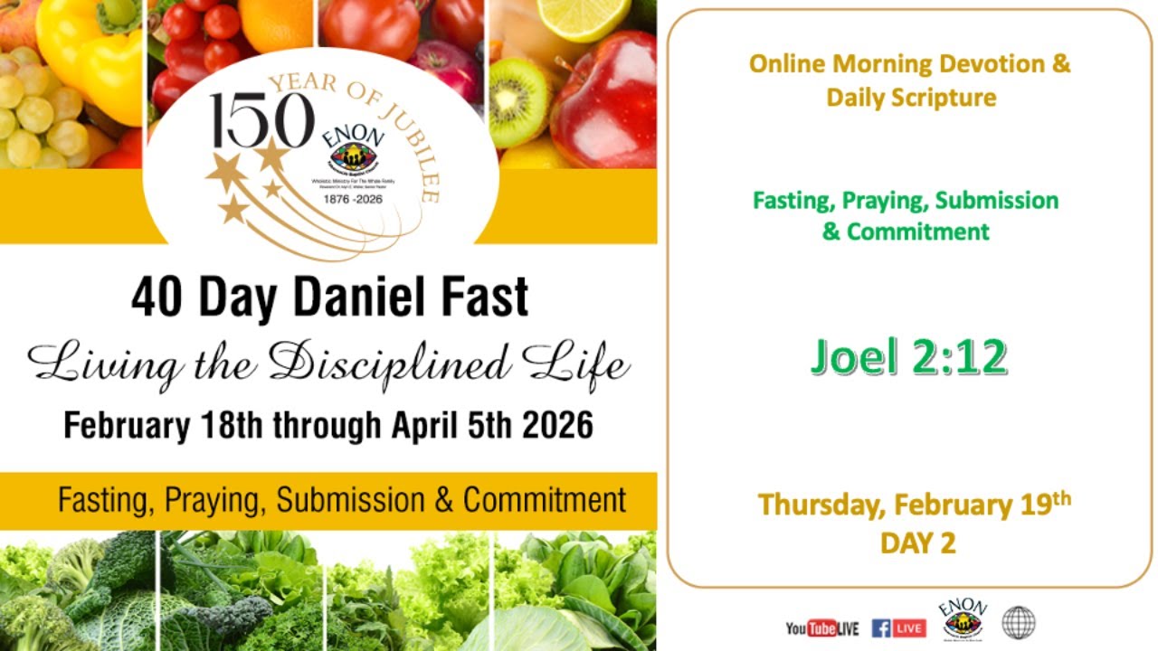 Day 2 - 40 Day Lenten Devotional