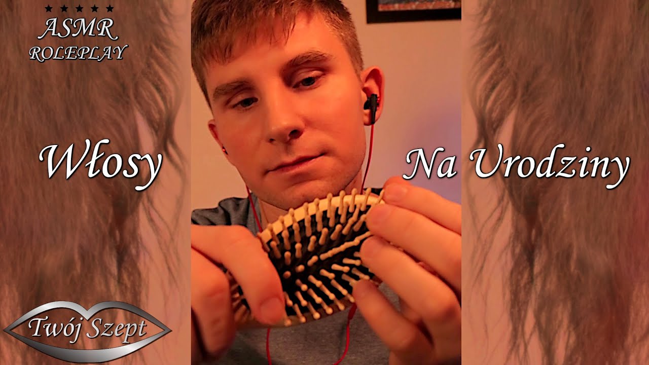 {ASMR Po Polsku} Układam Ci Włosy 💇‍♀️ Na Urodziny Koleżanki 🎉 #Roleplay