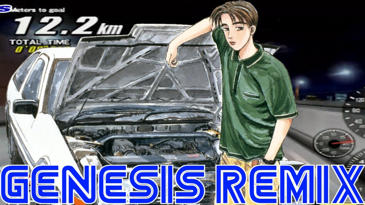 Initial D - Running in the 90s (Sega Genesis Remix)