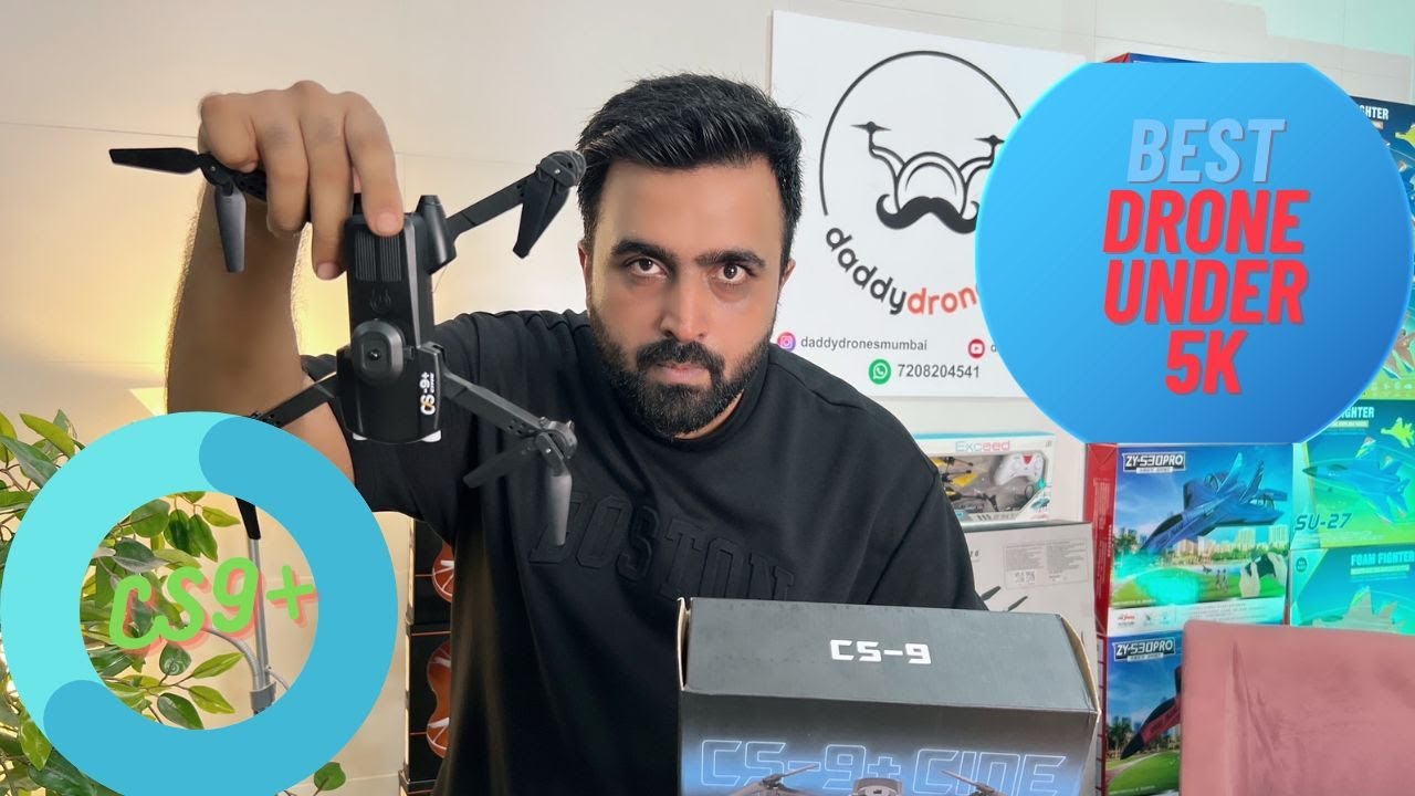 Daddy Drones Cs9+ Original With Dual Camera | Best Drone Under Rs 5000 | Unboxing and Testing
