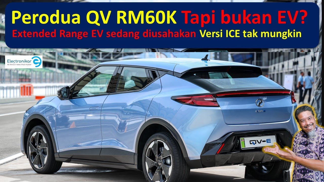 Perodua QVE RM60K dirancang tapi bukan EV. Ditawar kepada jenama lain?