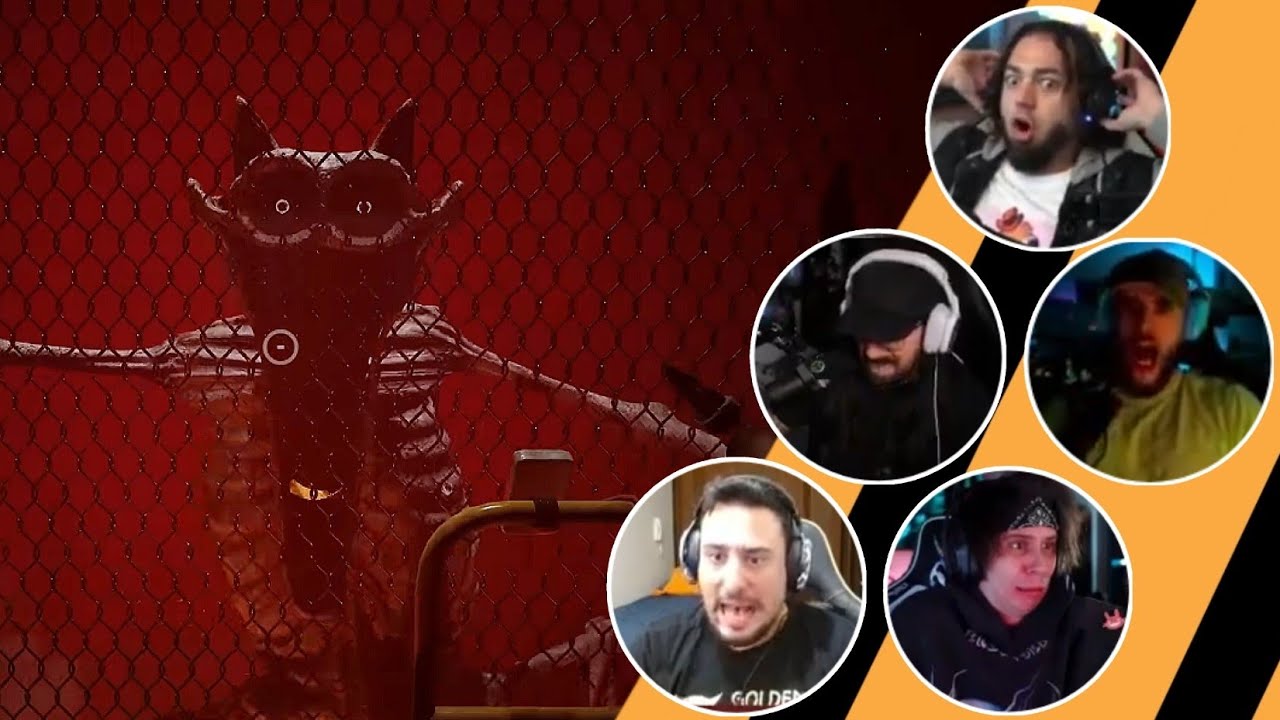 Reacciones de Youtubers a la Aparición de Catnap | Poppy Playtime Chapter 3