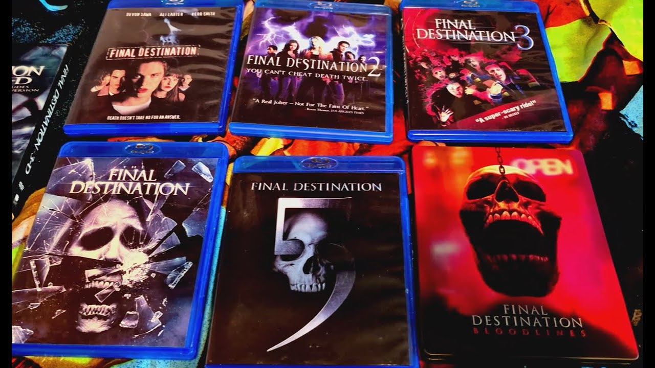 Final Destination Bloodlines Steelbook 4K+Blu-ray Franchise Collection
