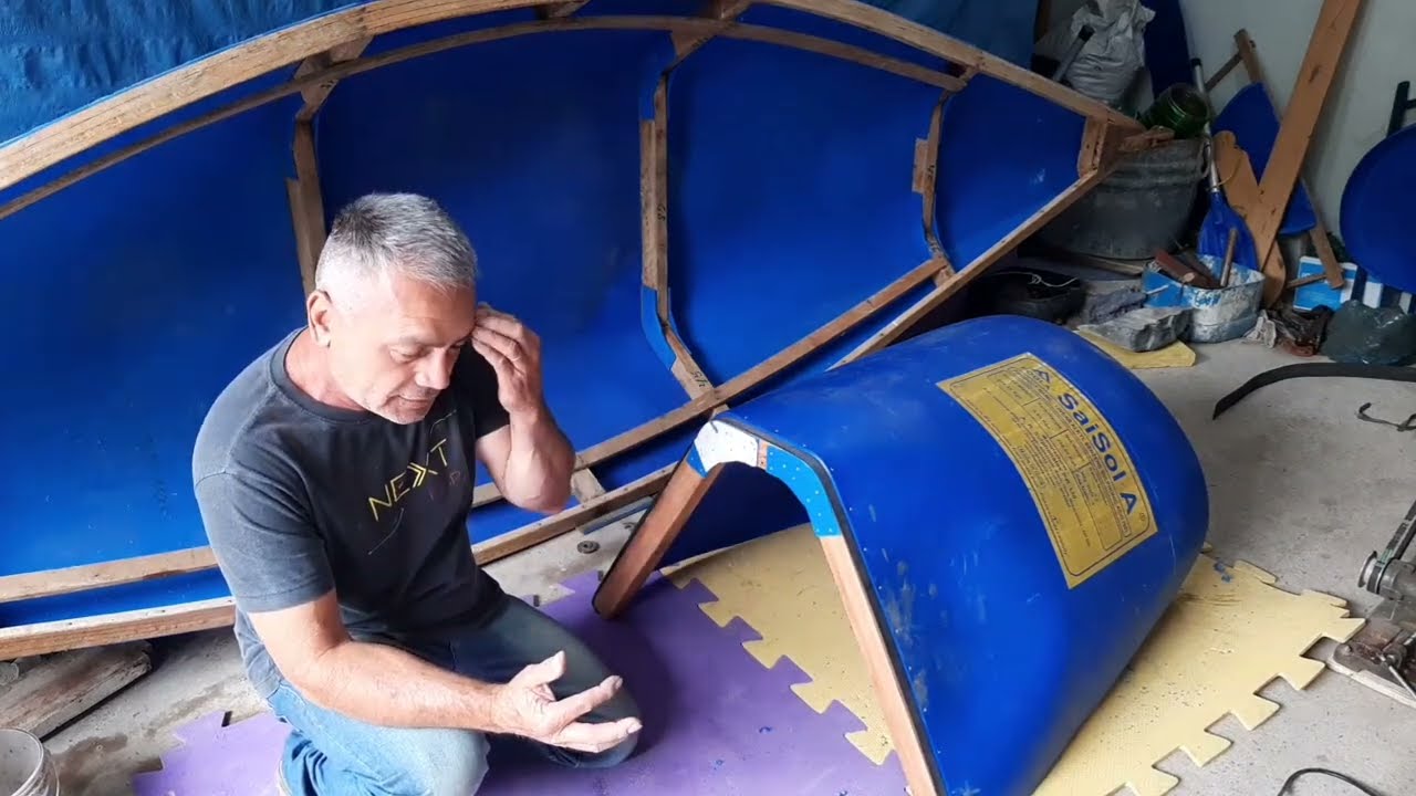 barco de seis bombona projeto inicial da proa (parte 1)