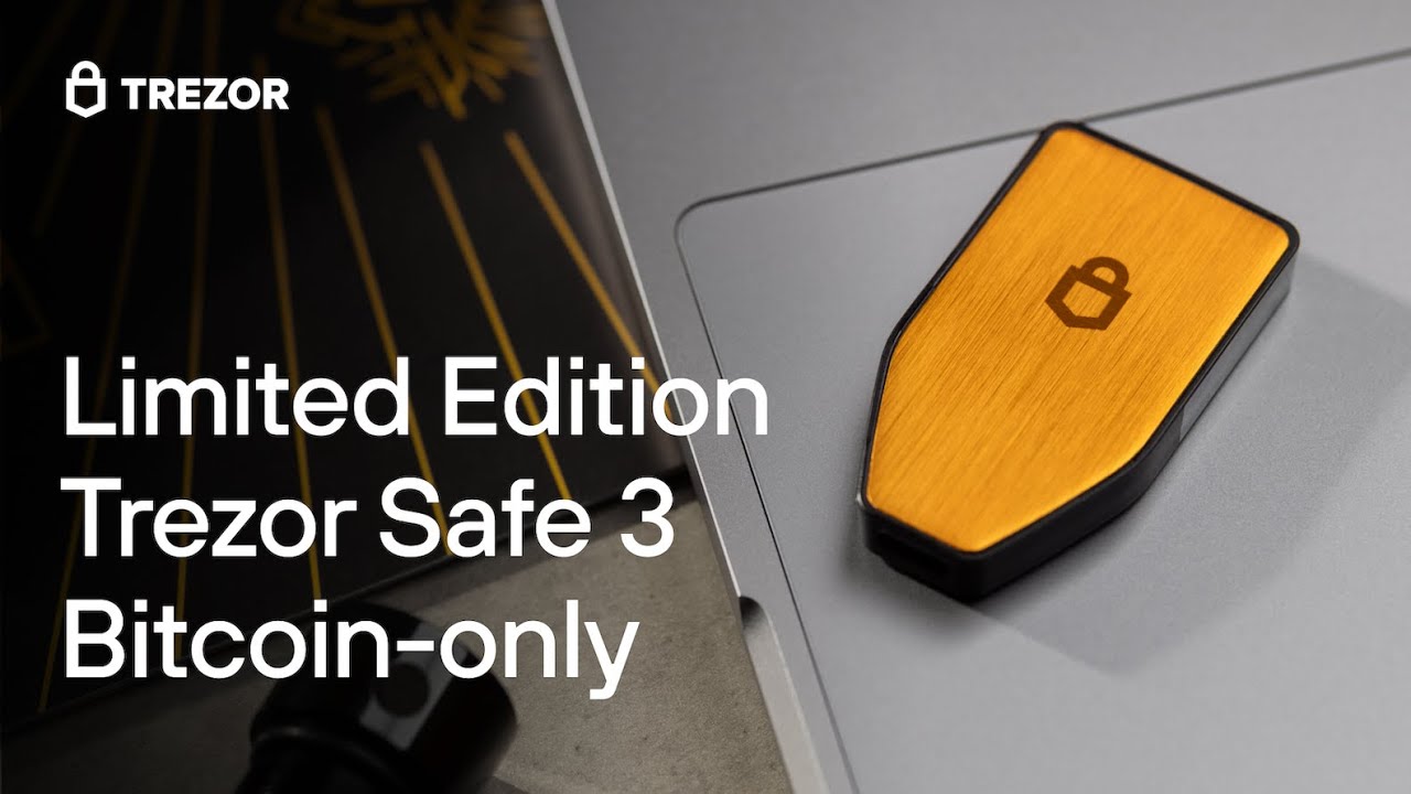 Przedstawiamy Trezor Safe 3 w wersji Bitcoin-only &ndash; Odkrywamy przyszłość bezpieczeństwa Bitcoin