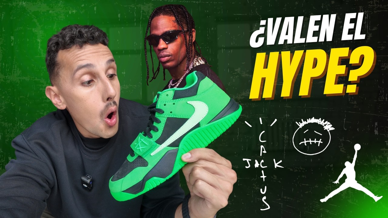 Jordan Jumpman Jack Travis Scott &lsquo;Green Spark&rsquo; REVIEW: Materiales, Talla y &iquest;Vale el Hype?