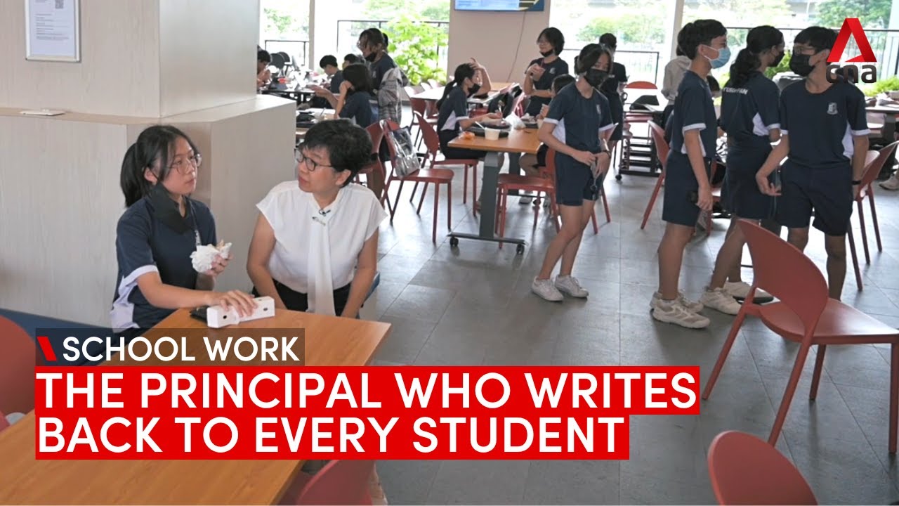 School Work: The principal who writes back to every student
