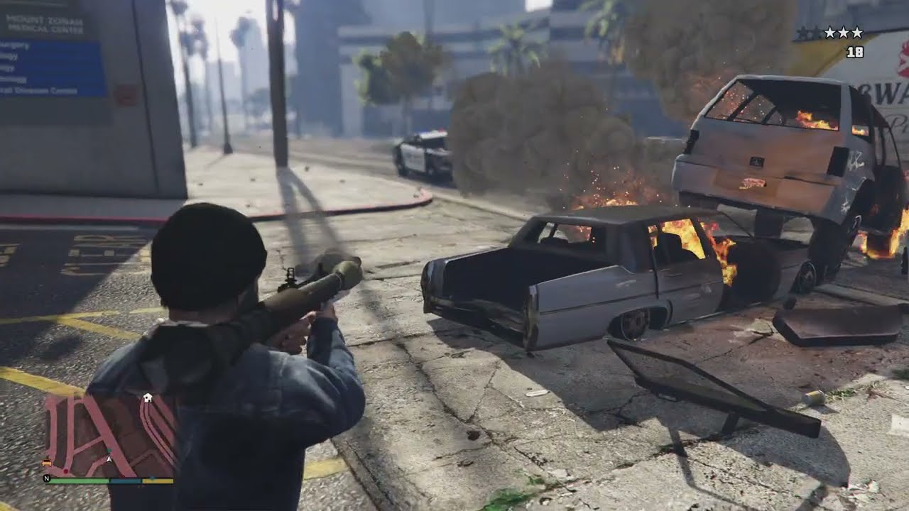 Grand Theft Auto V PS5 Extreme Action gameplay #11