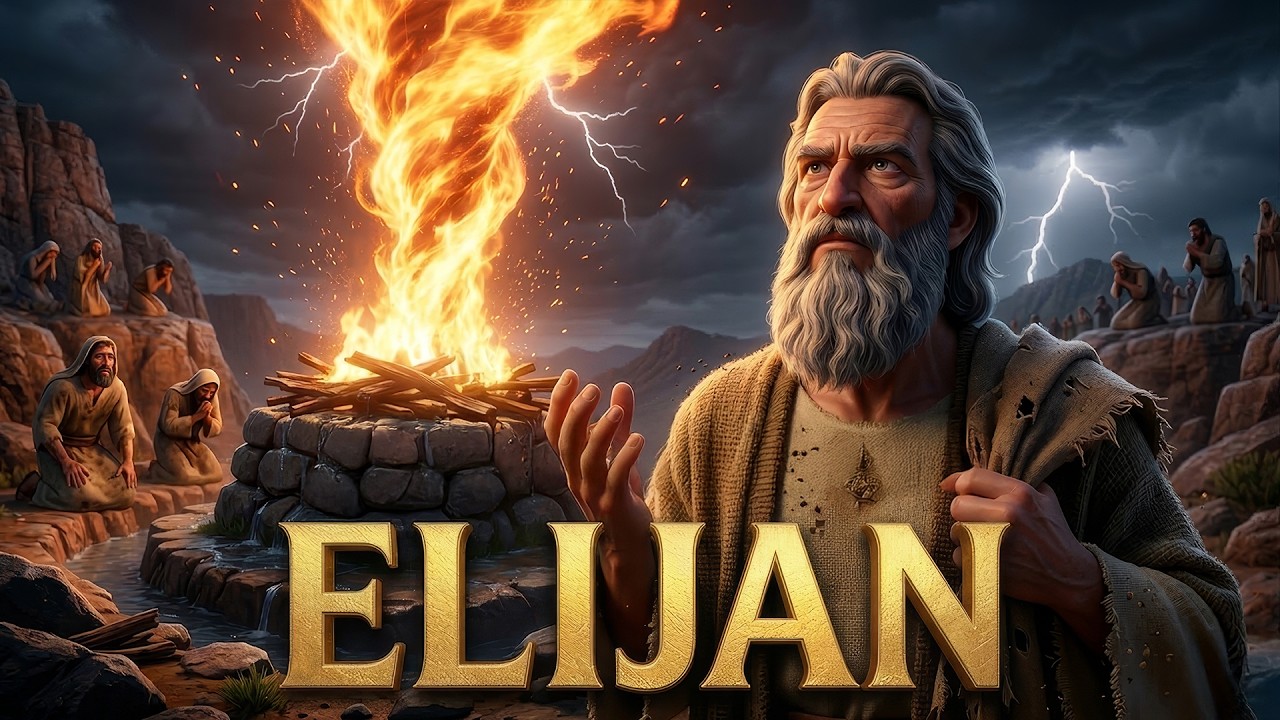 ELIJAH VS 450 PROPHETS OF BAAL: THE DAY FIRE FELL FROM HEAVEN | Animated Bible Movie