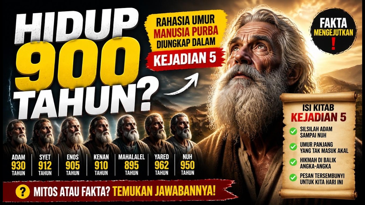 KEJADIAN 5 #kabarbaik #alkitab 