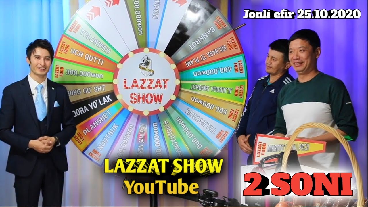 LAZZAT SHOW 2 soni Korea | Лаззат шоу 2 сони Корея #Lazzatfood #LAZZATSHOW #AliAsaka #Nuriddinshoh