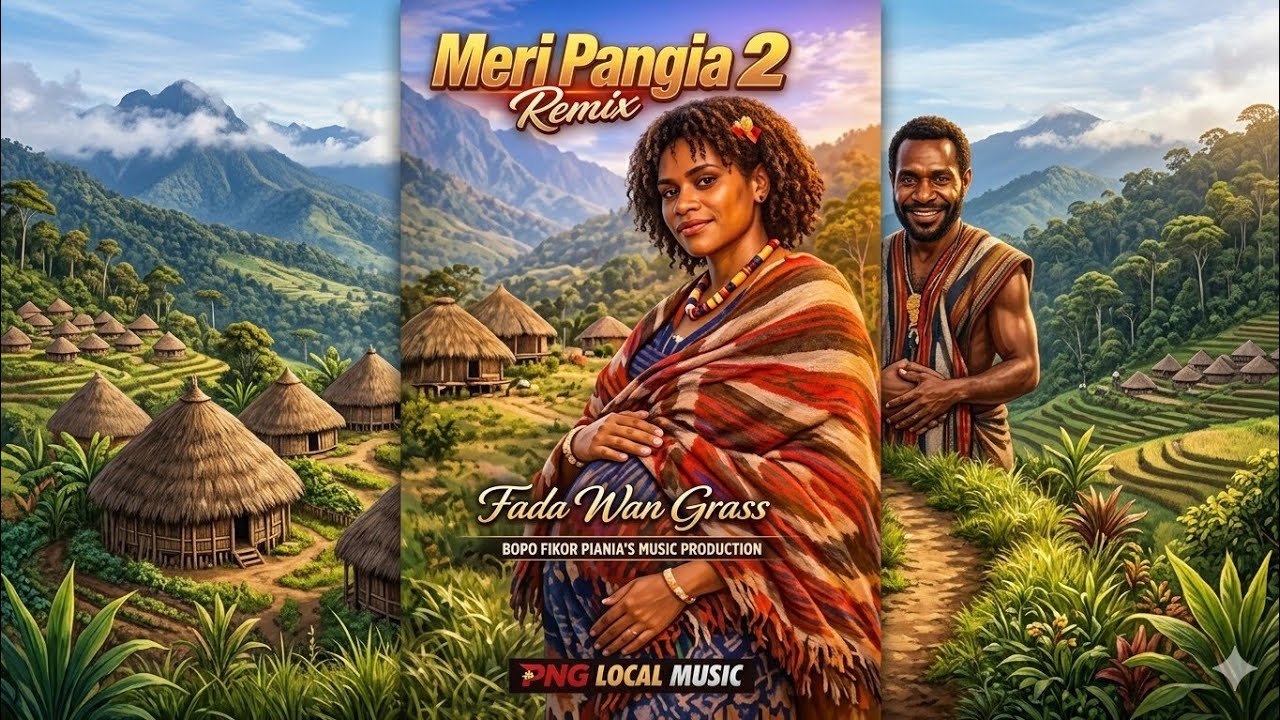 Meri Pangia 2 Remix - Fada Wan Grass | PNG Local Music 2026 #PNGMusic #WorldMusic #PacificMusic #PNG
