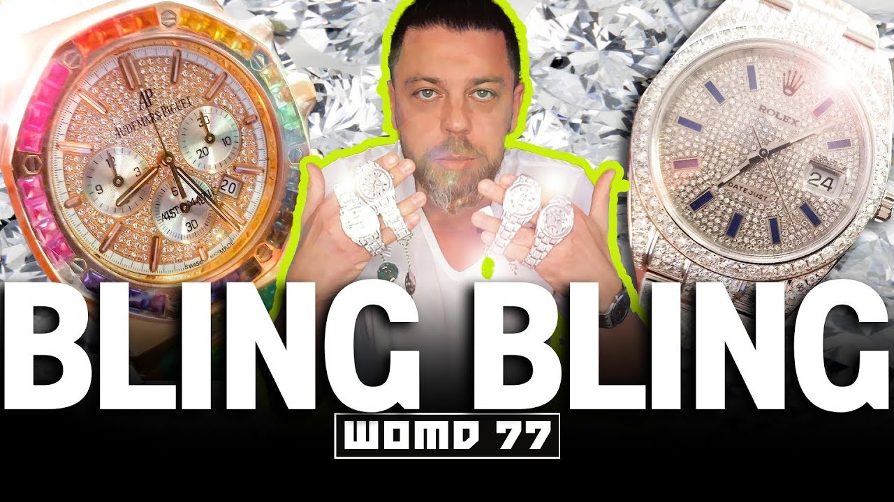 WOMD 77 | Rolex + AP Aftermarket Diamond Encrusted Watches 💎Iced Out Hip-Hop&mdash;W/E You Call It
