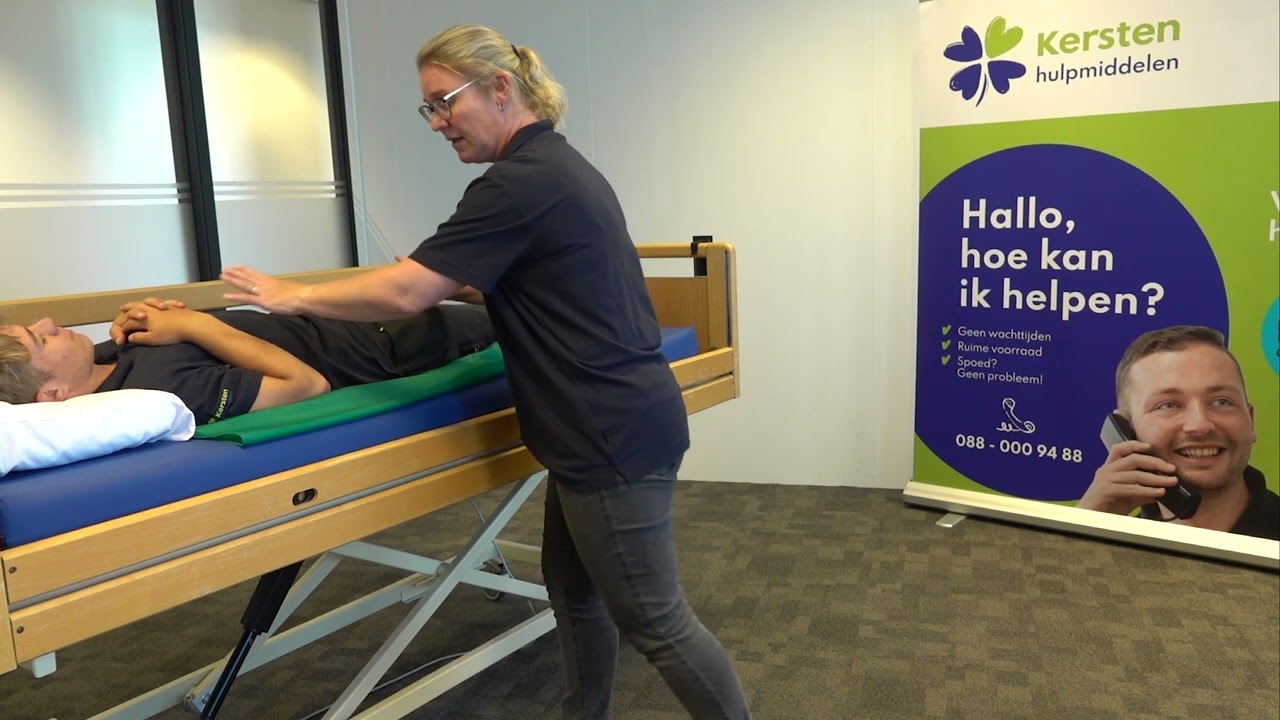 Instructievideo gebruik glijzeil in en om het bed