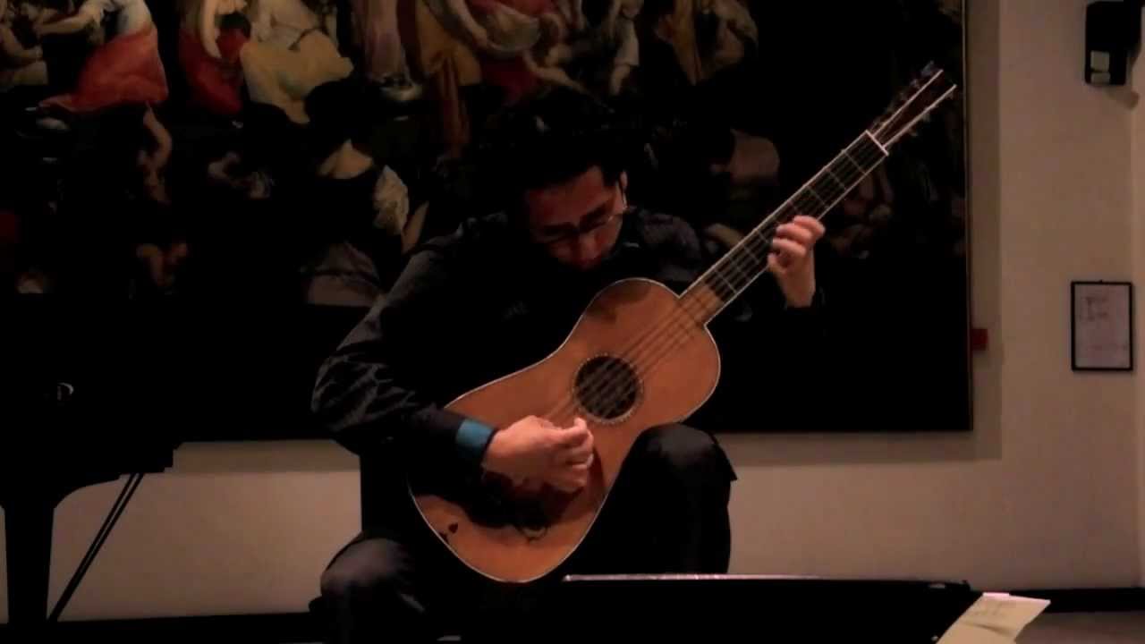 Sabionari Stradivarius guitar Concert in Cremona - De Visèe, Suite in G major (1682)