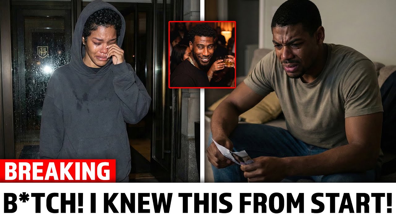 TEYANA TAYLOR CAUGHT! Secret Meeting with Iman Shumpert After Aaron Pierre Breakup!