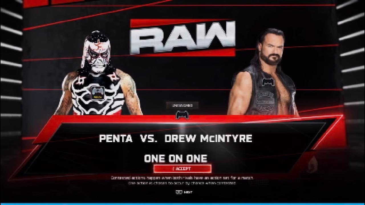 WWE2K25 - Penta Universe Mode - Week 22 - Number One Contender - PS5 Gameplay