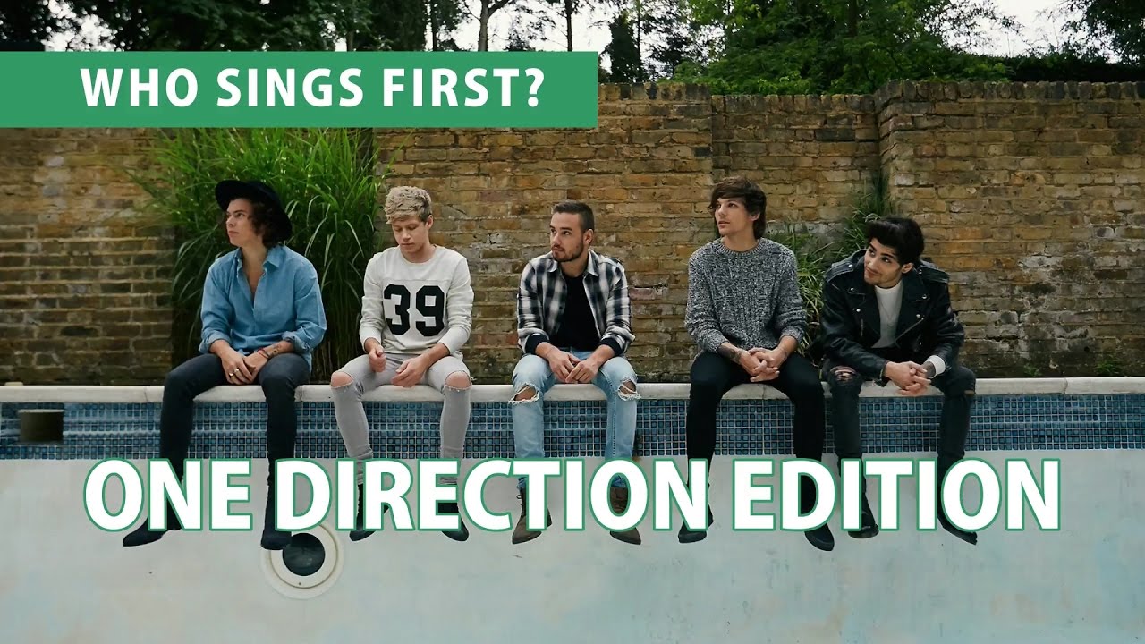 [RANKING] Who Sings First? | ONE DIRECTION