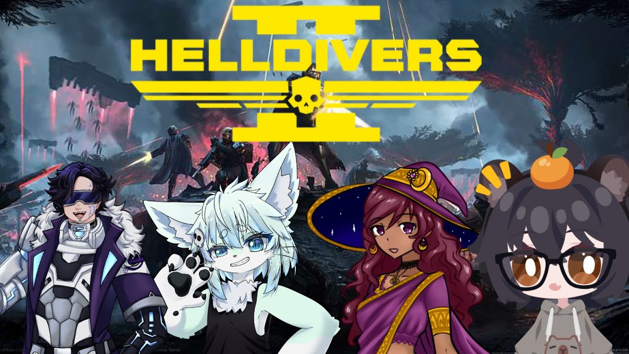 Helldivers 2! Eepy squad drop-in, can we survive the bugs AND the friendly fire? w Friends