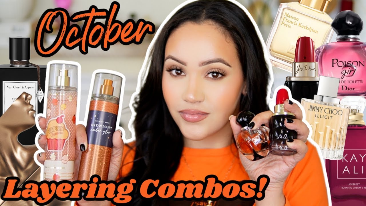 OCTOBER PERFUME & BODYCARE LAYERING COMBOS! | GOURMAND LAYERING COMBOS PERFECT FOR FALL & WINTER! ❤️