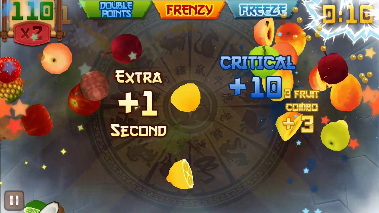 Fruit Ninja Time Attack High Score: 1752