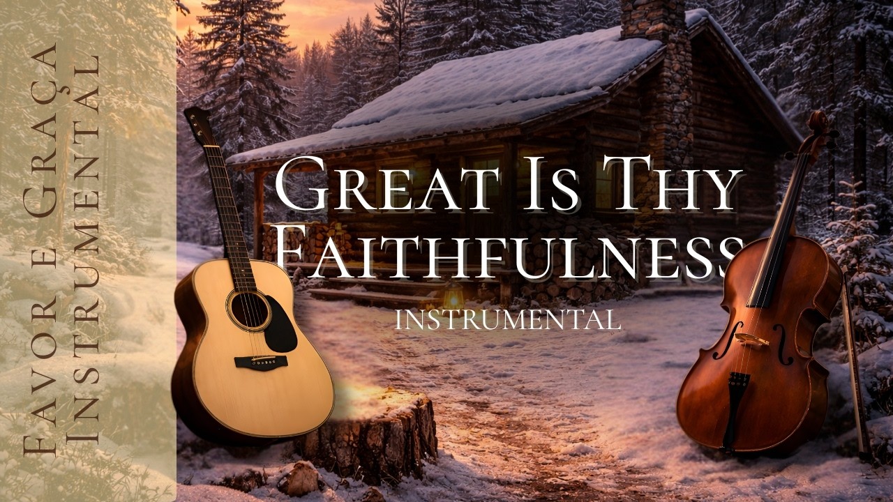 Great Is Thy Faithfulness | Música Instrumental Cristã para Oração e Devocional