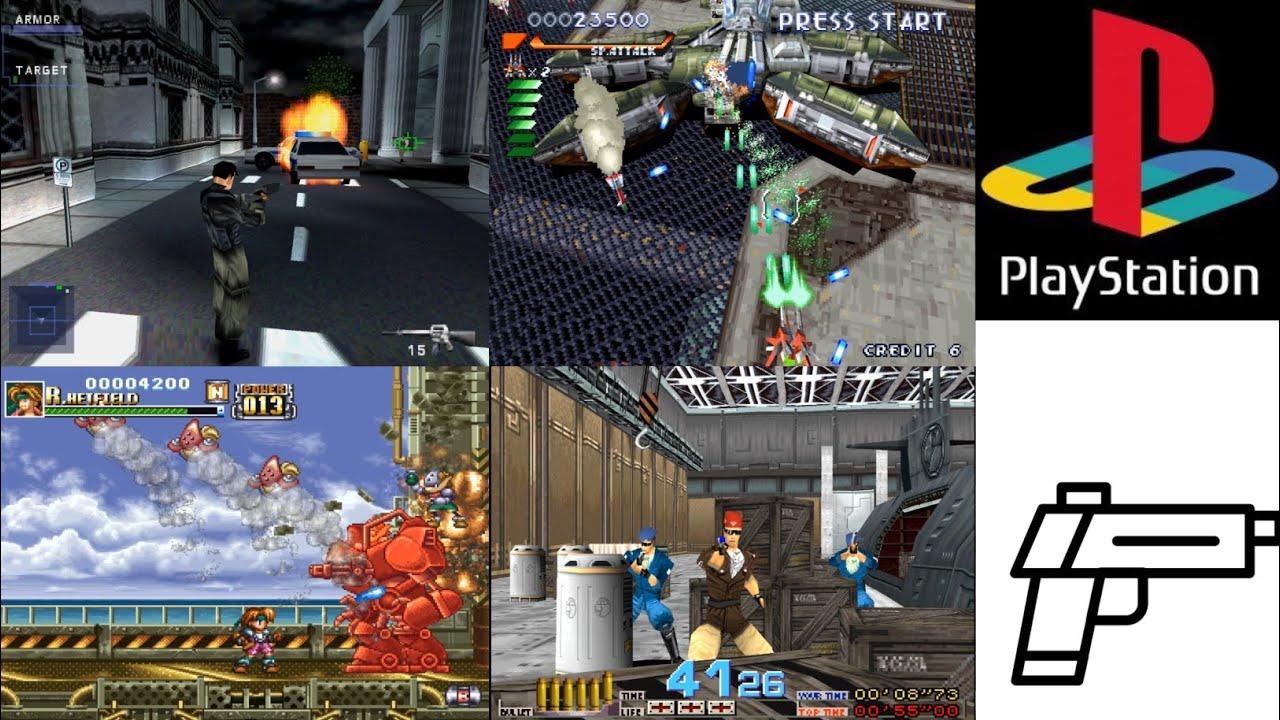 Top 30 Best Shooter Games for PS1 [Recomendation]