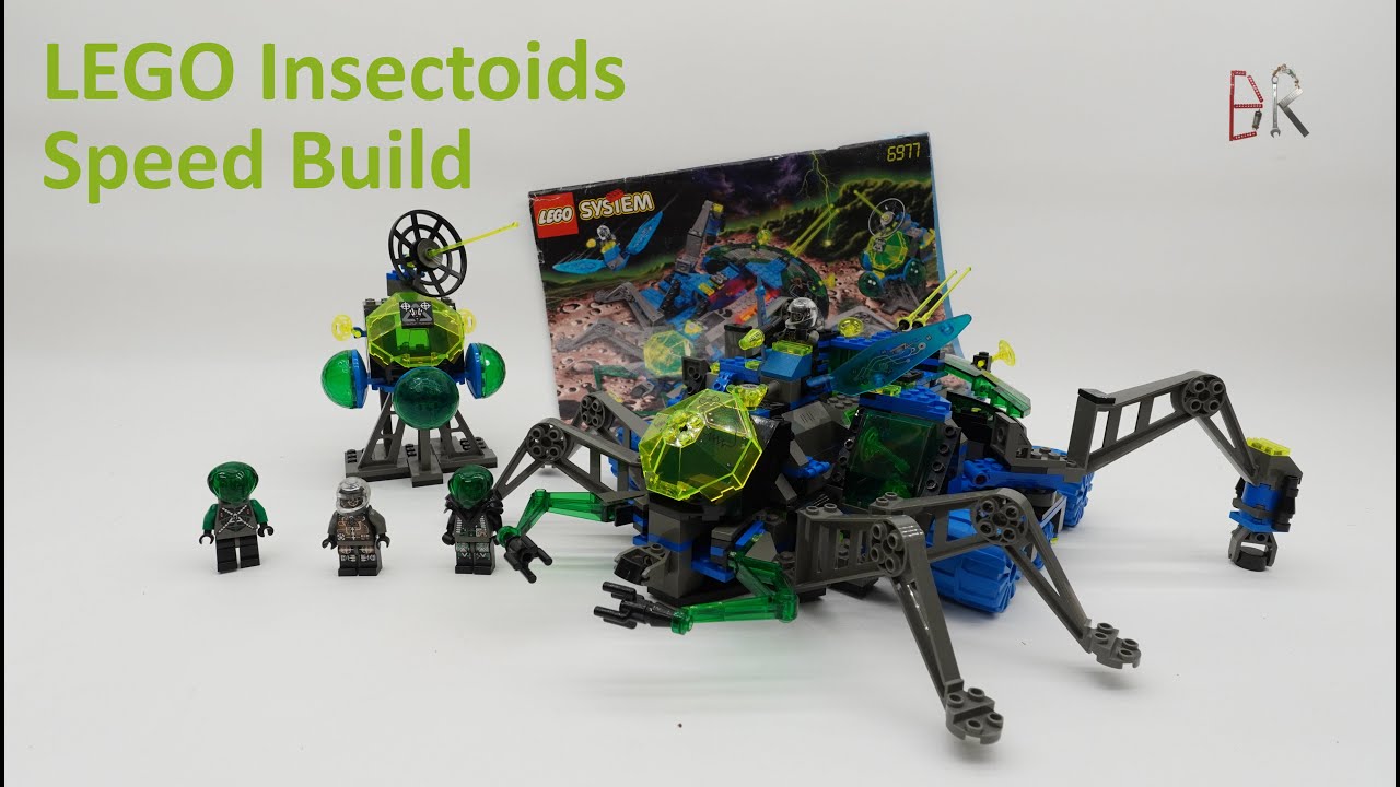 LEGO Insectoids - Arachnoid star base/6977 - Speed build
