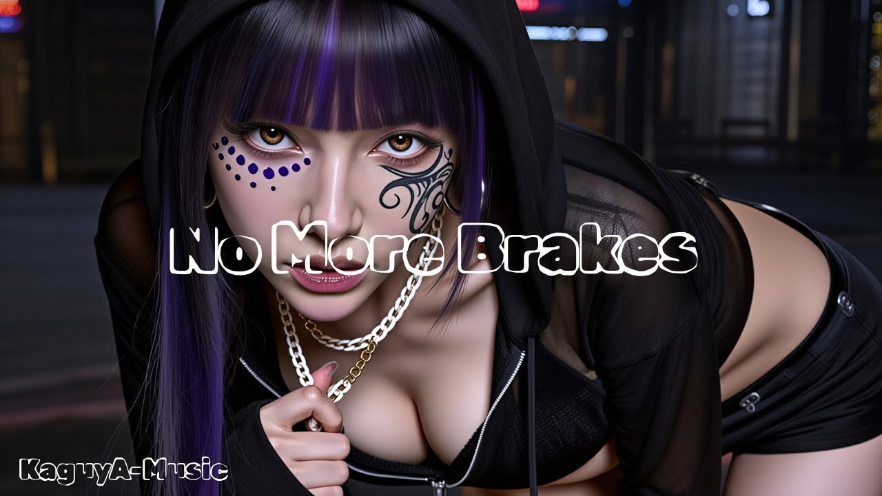 【AI-Music】KaguyA | No More Brakes (オリジナル曲) Lyrics Video 